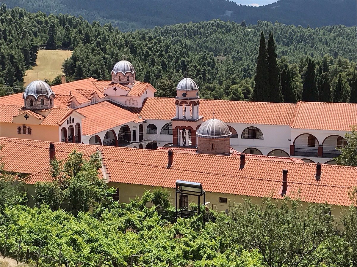 Saint David's Monastery in Evoia