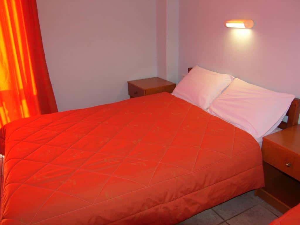 Balcony with a table, chairs and sea view